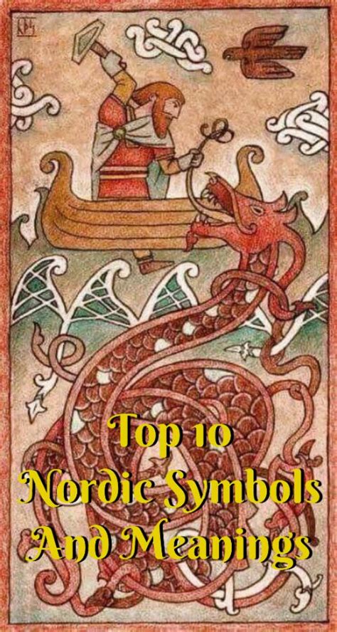Top 10 Viking Symbols And Meanings Viking Symbols Norse Symbols