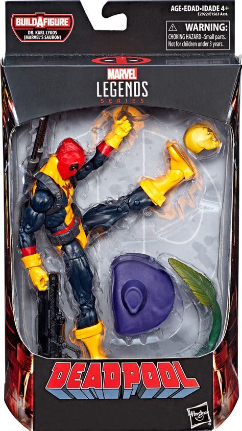 Marvel Legends Deadpool Madcap 6” Figure X Men With Sauron Baf In Sealed Box Toys X Men Comic