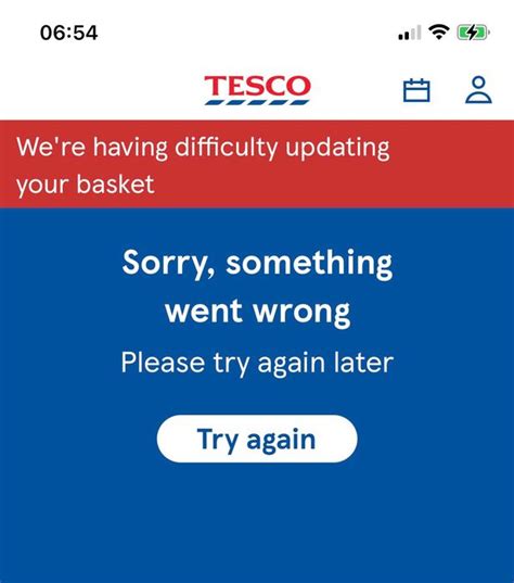 Tesco Website Crashes As People Try To Book Christmas Shopping
