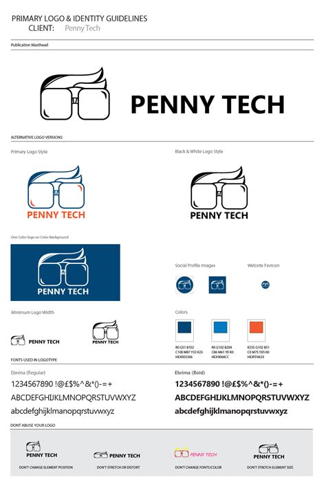 Logo And Identity Guidelines On Behance