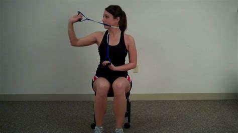 Cervical Rotation Self Mobilization Using A Strap Youtube