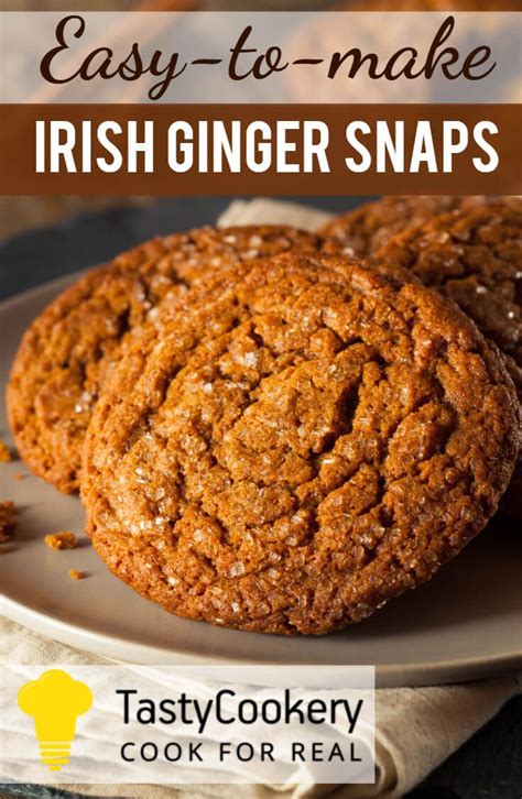 Drizzle sugar mixture over cooled cookies. Easy-to-Make Irish Ginger Snaps | Recipe in 2020 | Ginger ...