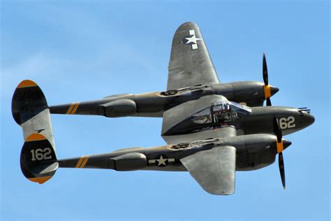Download Warplane Aircraft Military Lockheed P 38 Lightning Hd Wallpaper