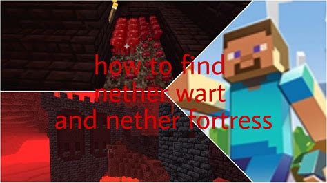 How To Find Nether Wart And Nether Fortress Easily Minecraft Youtube