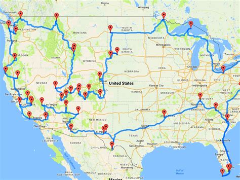 Researcher Determines The Optimal Map For Visiting National Parks