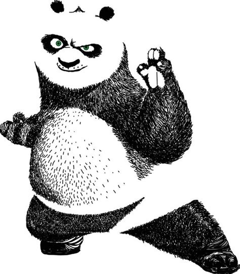 Kungfu Panda Free Vector In Coreldraw Cdr Cdr Vector Illustration