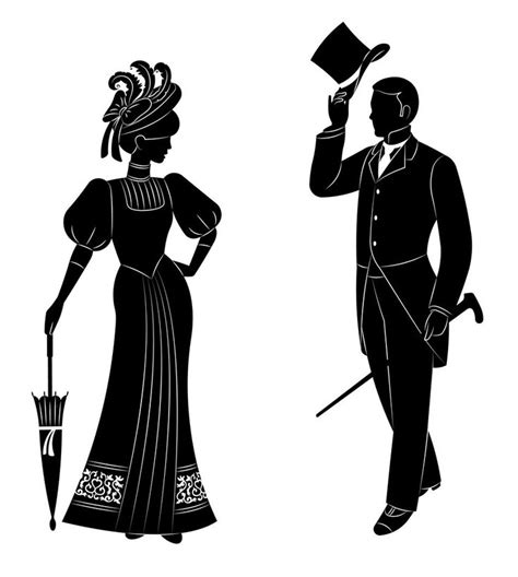 110 Best Images About Best Victorian Silhouettes History