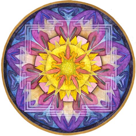 Hope Mandala Print - Mandala Art Plates