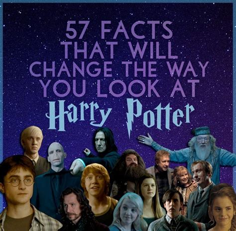 57 Facts That Will Change The Way You Look At Harry Potter Harry