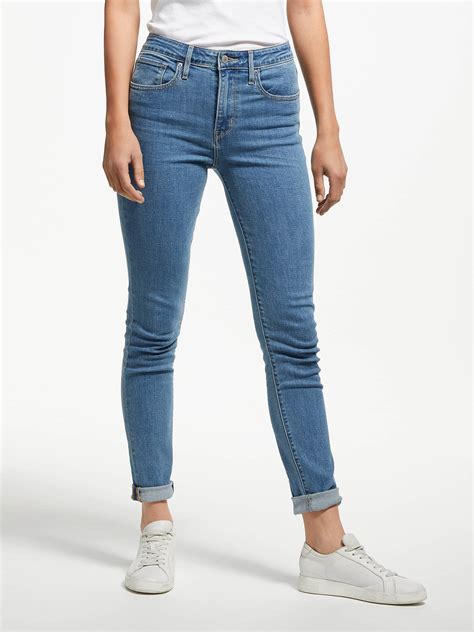 Levis 721 High Rise Skinny Jeans At John Lewis And Partners