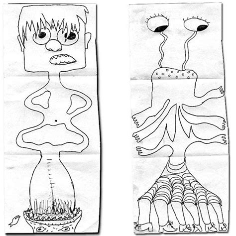 Exquisite Corpse An Inspiring Drawing Game A Prompt For Making Art
