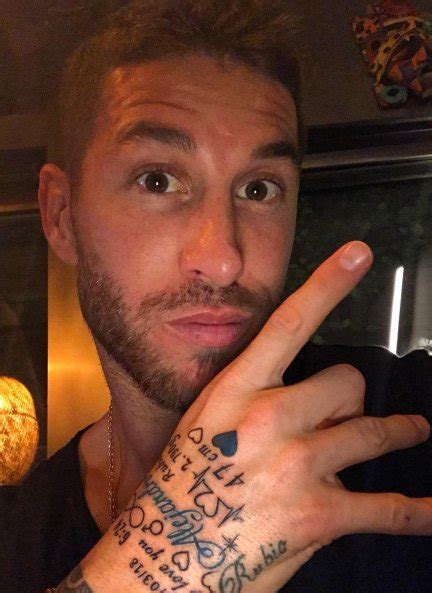 Pilar Rubio Y Sergio Ramos Unos Papás Con Tatuajes En Honor A Sus Hijos