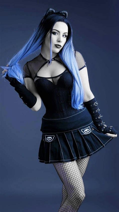 Gothic Girls Goth Beauty Dark Beauty Rock And Roll Fashion Steam
