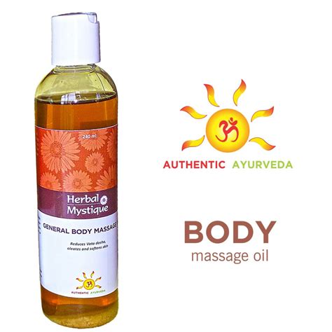 Ayurvedic Body Massage Oil For All Doshas