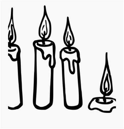 Black And White Candles Clipart 10 Free Cliparts Download Images On