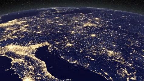 The Earth From Space At Night Hd Video Nasa Noaa Suomi Npp