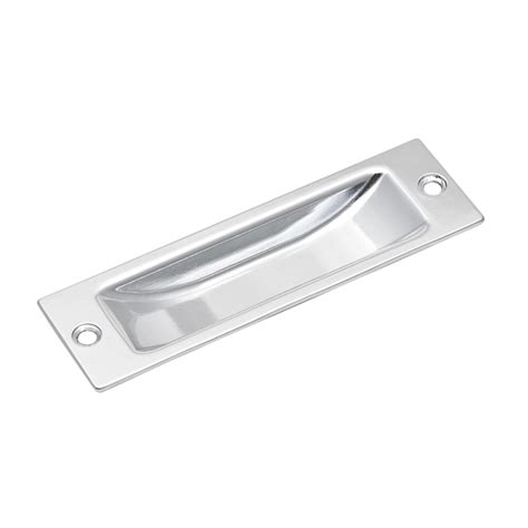 The gainsborough trilock contemporary series combines the latest in door hardware design with the world renowned trilock '3 in 1' technology of lockset, deadbolt and passage functions all combined into one set. Prestige Chrome Plated Flush Pull Handle | Bunnings Warehouse