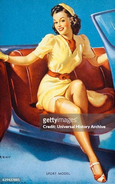 Vintage Pin Up Girls 1940s