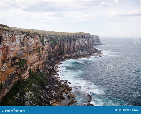 Landscape Of Manly North Head Cliffs Sydney Stock Photo Image Of