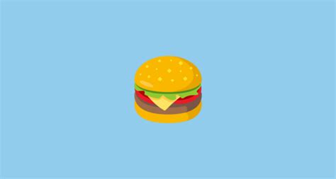 🍔 Hamburger Emoji On Joypixels 30