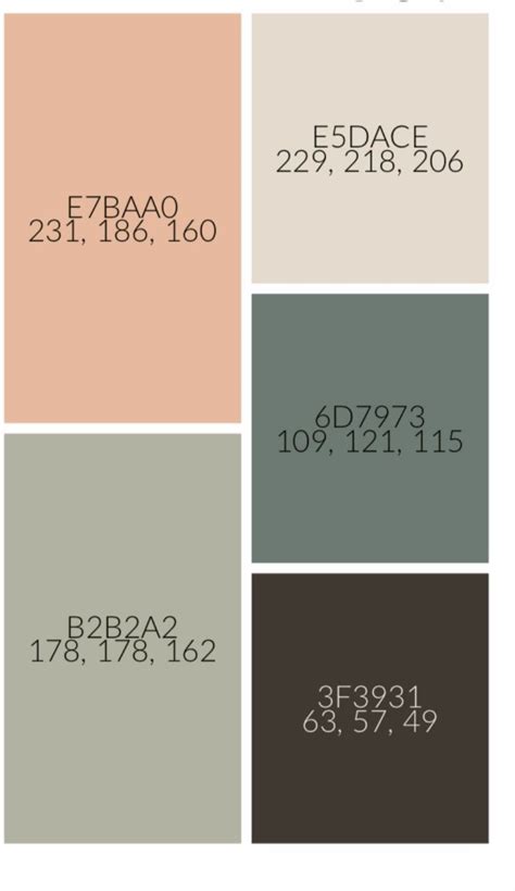 Bloxburg Color Palettes