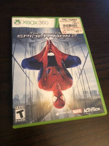 The Amazing Spider Man 2 Microsoft Xbox 360 2014 Game Only