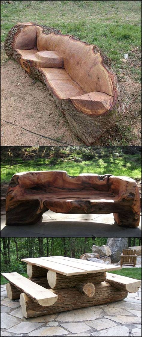 You can now decorate the indoor or outdoor of your household with all the this cement round tree stump accent stool will be something different and be inviting for your interior as well as exterior. Unique Furniture Made From Tree Stumps And Logs Aside from ...