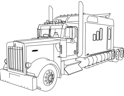 Free Truck Coloring Page Free Printable Coloring Pages For OFF