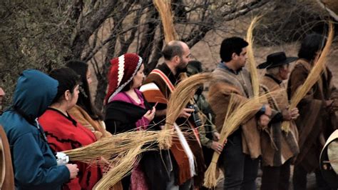 La comunidad huarpe celebró el año nuevo en el límite entre San Juan