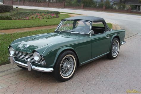 1963 Triumph Tr4 Sold Triumph Cars British Cars British Sports Cars