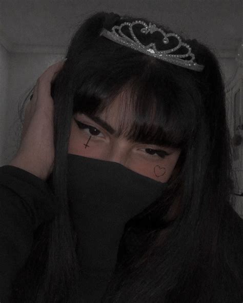 Egirl Goth Girl Aesthetic Gothprincesxs Garotas Tumblr Rosto Menina Grunge Ideias Para Selfie