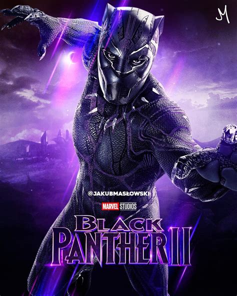 Black Panther Ii Fan Poster By Jakub Maslowski Rmarvelstudios
