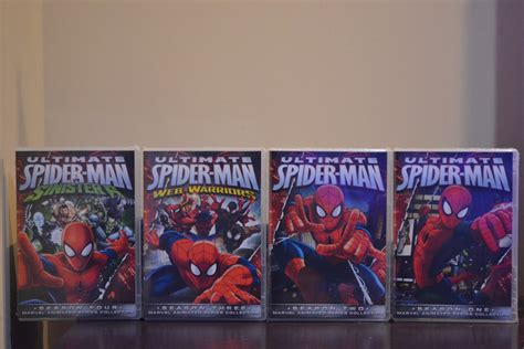 Ultimate Spider Man Seasons 1 4 Series Dvd Set New Line Anime Shop
