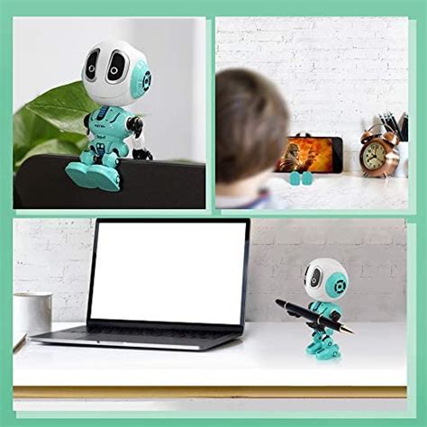 Betheaces Rechargeable Talking Robots Toys For Kids Metal Robot Kit