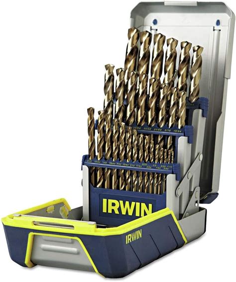 Irwin Drill Bit Set M35 Cobalt Alloy Steel Steel 29 Piece 3018002