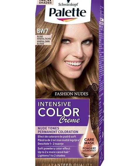 Palette Intensive Color Creme Nude Tones BW7 Mineral Dark Blond