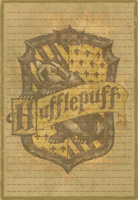 Briefumschlag mit word 2016, 2010 und 2007 bedrucken. Hufflepuff Stationery Option3 by Sinome-Rae | Briefpapier ...