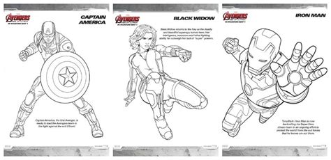 The avengers is a group of superheroes from the marvel comics. Avengers Age of Ultron Coloring Pages and More
