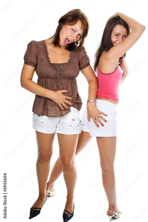 Stockfoto Two Lesbian Woman Hold Hand Of Ass Adobe Stock