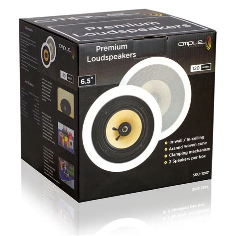 These elements are commonly used in. 6.5" Surround Sound 2-Way In-Wall/In-Ceiling Speakers ...