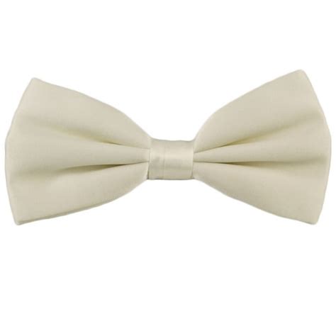 Plain White Silk Bow Tie From Ties Planet Uk
