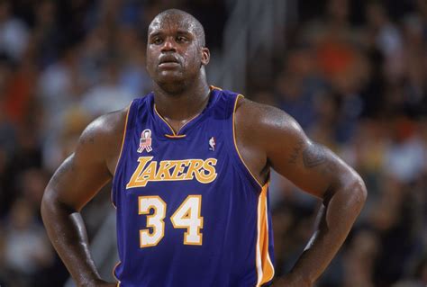Los Angeles Lakers Shaq Is Ready To Hold His Ground And Protect The