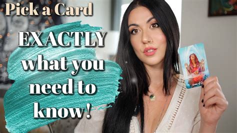 🔮pick A Card🔮exactly What You Need To Know Now🌟from Your Spirit Guides Youtube