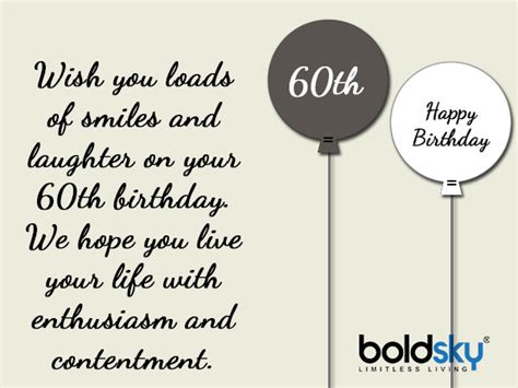 60th Birthday Wishes Quotes And Messages To Share