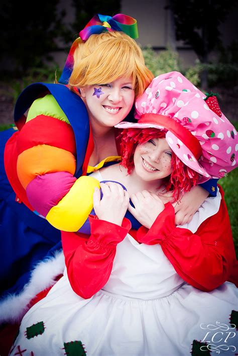 Rainbow Brite With Strawberry Shortcake