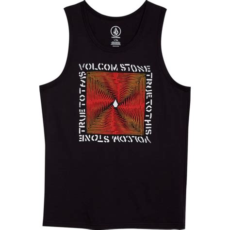 Camiseta De Tirantes Negra Para Niño Stoneradiator Black De Volcom