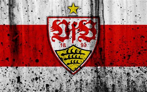 Fc bayern munich dedicates a special exhibition to lothar matthäus on his 60th birthday. Download wallpapers FC Stuttgart, 4k, logo, Bundesliga, stone texture, Germany, Stuttgart ...