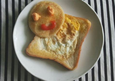 Resep roti lembut dengan 1 butir kuning telur. Resep Sandwich telur | Olahan roti tawar # ...
