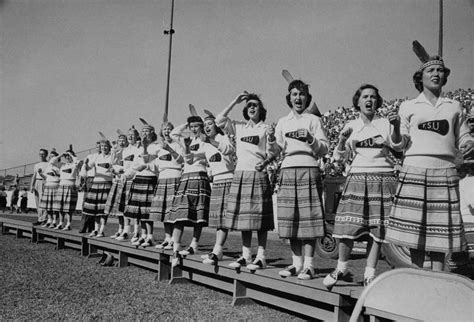 48 vintage cheerleading photos in honor of super bowl xlviii florida state university
