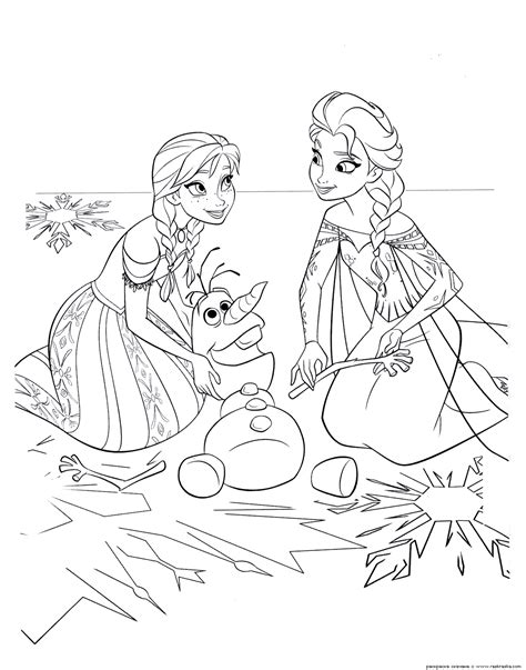 Frozen Coloring Pages Coloring Pages